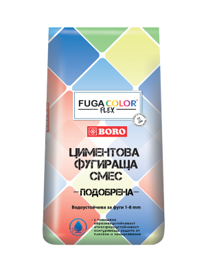 ФУГА ЗА ПЛОЧКИ БОРО ФУГАКОЛОР ФЛЕКС 1КГ ШАМПАН
